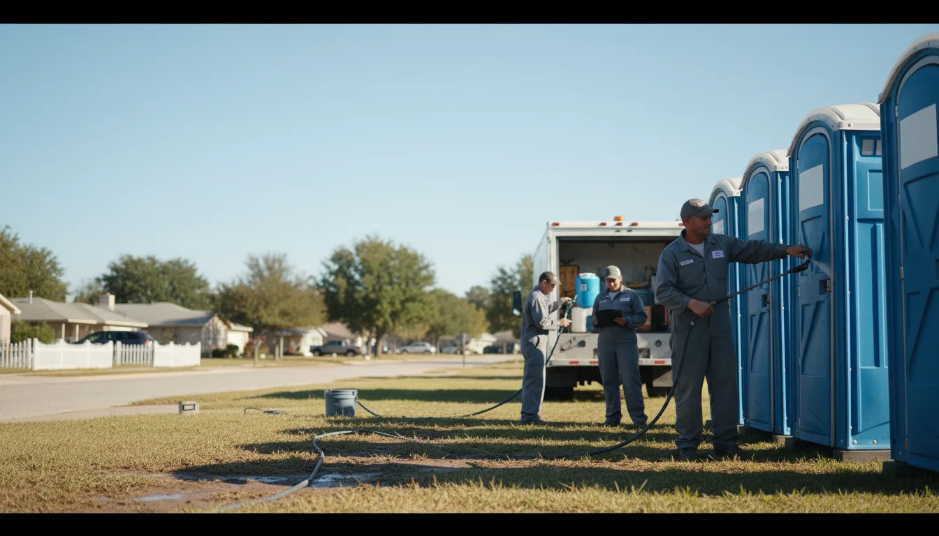 Long-Term Portable Toilet Rental in Flintstone, GA near me